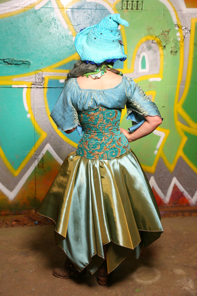 Fairy Skirt in Sea Green #14 - "Neptune's Gemstones” Collection