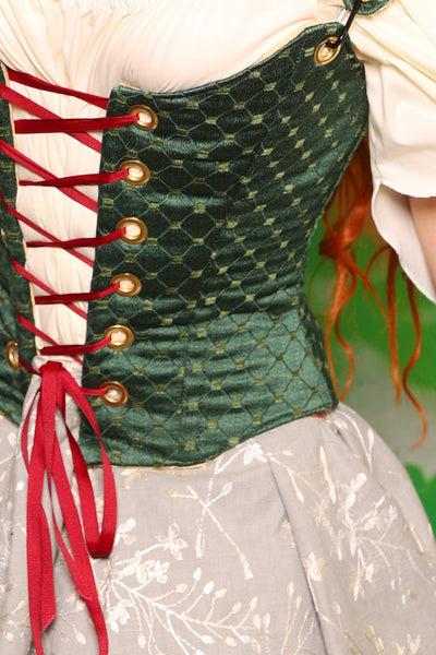 Hobbit Set #07 Maiden Bodice + Hobbit Tulip Skirt + Pouch *blouse sold separately* - The "There & Back Again" Collection