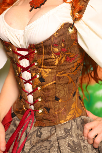 Hobbit Set #04 Maiden Bodice + Hobbit Tulip Skirt + Pouch *blouse sold separately* - The "There & Back Again" Collection