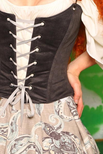 Hobbit Set #03 Maiden Bodice + Hobbit Tulip Skirt + Pouch *blouse sold separately* - The "There & Back Again" Collection
