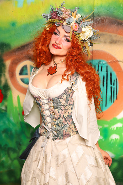 Hobbit Set #10 Maiden Bodice + Hobbit Tulip Skirt + Pouch *blouse sold separately* - The "There & Back Again" Collection