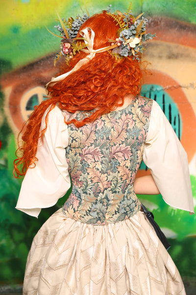 Hobbit Set #10 Maiden Bodice + Hobbit Tulip Skirt + Pouch *blouse sold separately* - The "There & Back Again" Collection
