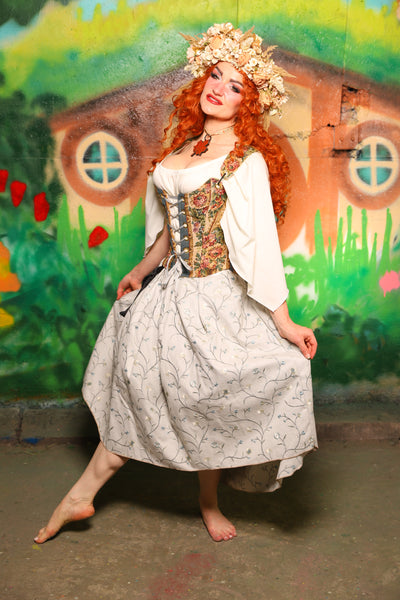 Hobbit Set #05 Maiden Bodice + Hobbit Tulip Skirt + Pouch *blouse sold separately* - The "There & Back Again" Collection