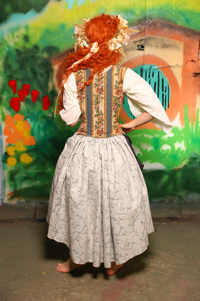 Hobbit Set #05 Maiden Bodice + Hobbit Tulip Skirt + Pouch *blouse sold separately* - The "There & Back Again" Collection