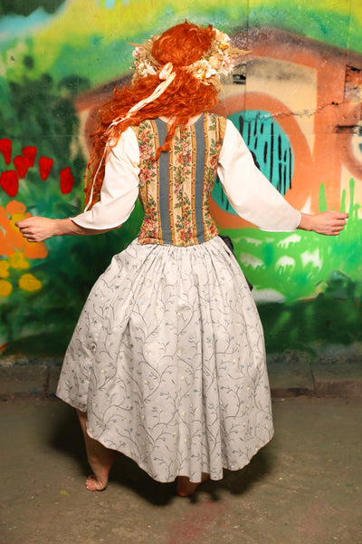 Hobbit Set #05 Maiden Bodice + Hobbit Tulip Skirt + Pouch *blouse sold separately* - The "There & Back Again" Collection