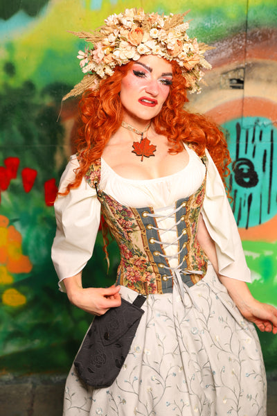 Hobbit Set #05 Maiden Bodice + Hobbit Tulip Skirt + Pouch *blouse sold separately* - The "There & Back Again" Collection