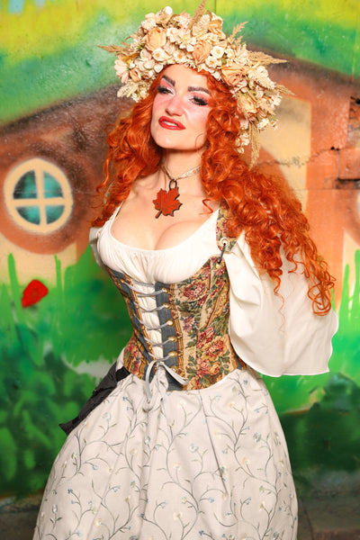 Hobbit Set #05 Maiden Bodice + Hobbit Tulip Skirt + Pouch *blouse sold separately* - The "There & Back Again" Collection