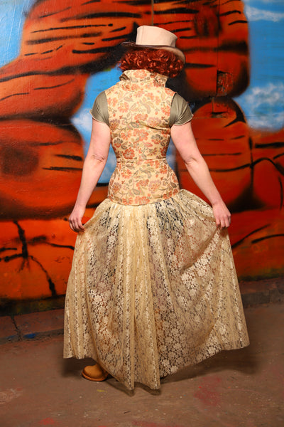 Tulip Skirt in Candlelight Lace - The Tumbleweed Collection