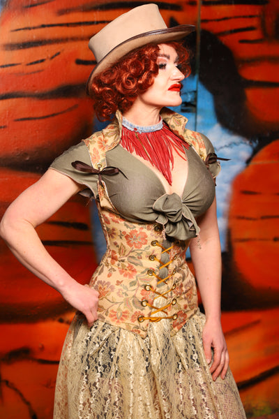 Vixen Corset in Springdale - The Tumbleweed Collection