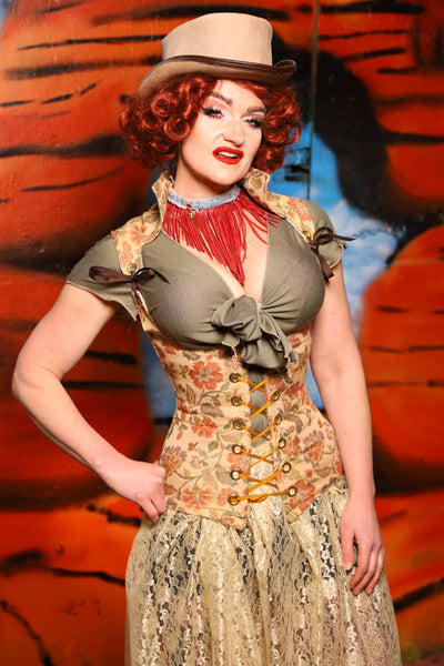 Vixen Corset in Springdale - The Tumbleweed Collection