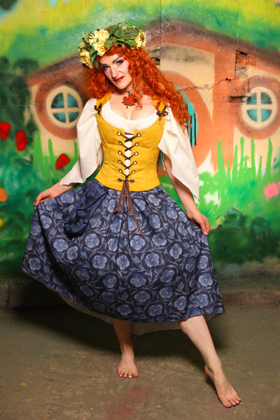 Hobbit Set #02 Maiden Bodice + Hobbit Tulip Skirt + Pouch *blouse sold separately* - The "There & Back Again" Collection