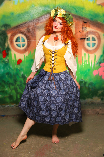 Hobbit Set #02 Maiden Bodice + Hobbit Tulip Skirt + Pouch *blouse sold separately* - The "There & Back Again" Collection