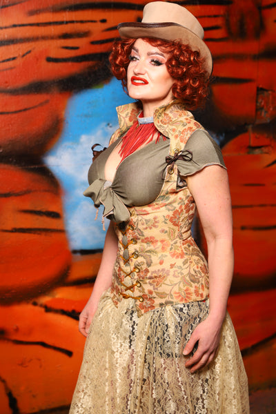 Vixen Corset in Springdale - The Tumbleweed Collection
