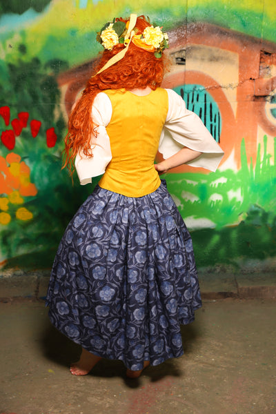 Hobbit Set #02 Maiden Bodice + Hobbit Tulip Skirt + Pouch *blouse sold separately* - The "There & Back Again" Collection