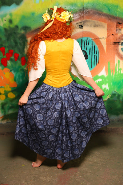 Hobbit Set #02 Maiden Bodice + Hobbit Tulip Skirt + Pouch *blouse sold separately* - The "There & Back Again" Collection