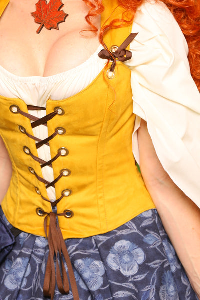 Hobbit Set #02 Maiden Bodice + Hobbit Tulip Skirt + Pouch *blouse sold separately* - The "There & Back Again" Collection