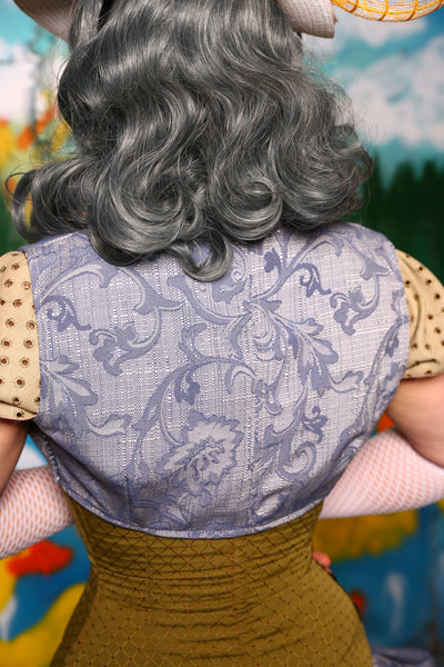 Sgt. Pepper Vest in Lakeside Jacquard - Quack & Splash Collection