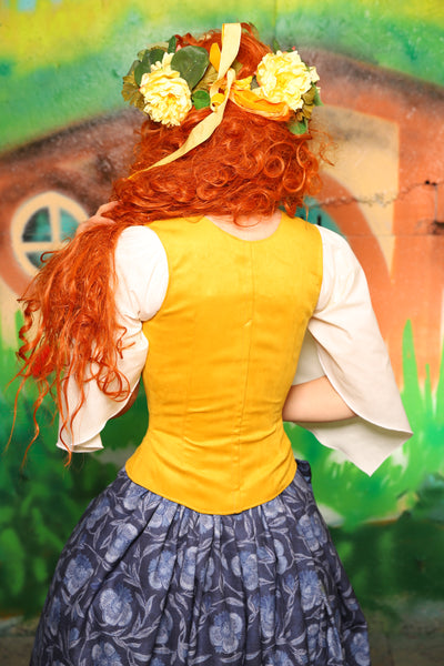 Hobbit Set #02 Maiden Bodice + Hobbit Tulip Skirt + Pouch *blouse sold separately* - The "There & Back Again" Collection