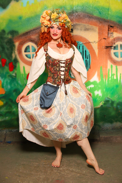 Hobbit Set #11 Maiden Bodice + Hobbit Tulip Skirt + Pouch *blouse sold separately* - The "There & Back Again" Collection