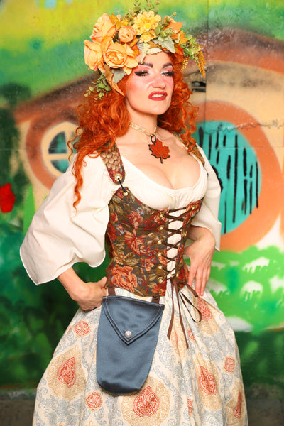 Hobbit Set #11 Maiden Bodice + Hobbit Tulip Skirt + Pouch *blouse sold separately* - The "There & Back Again" Collection
