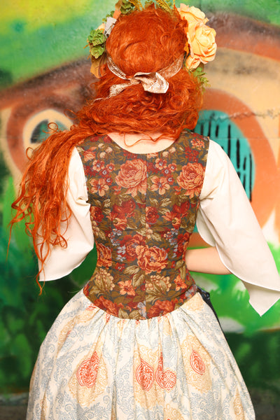 Hobbit Set #11 Maiden Bodice + Hobbit Tulip Skirt + Pouch *blouse sold separately* - The "There & Back Again" Collection
