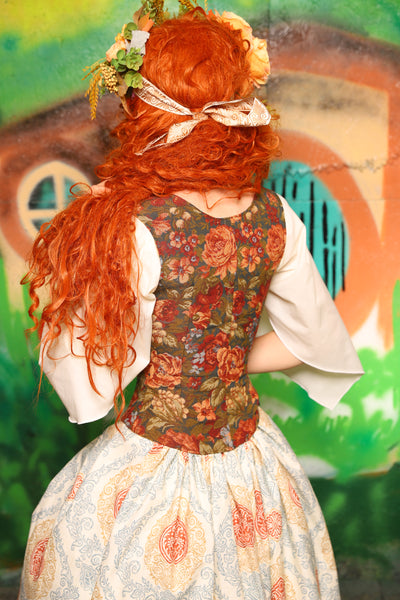 Hobbit Set #11 Maiden Bodice + Hobbit Tulip Skirt + Pouch *blouse sold separately* - The "There & Back Again" Collection