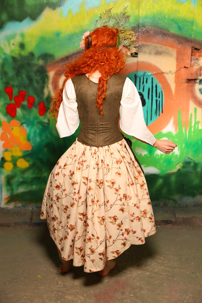 Hobbit Set #08 Maiden Bodice + Hobbit Tulip Skirt + Pouch *blouse sold separately* - The "There & Back Again" Collection