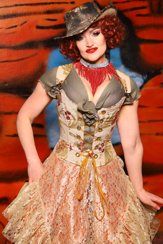 Maiden Bodice Corset in Zion Floral - The Tumbleweed Collection