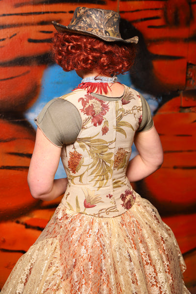 Maiden Bodice Corset in Zion Floral - The Tumbleweed Collection