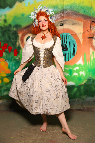 Hobbit Set #09 Maiden Bodice + Hobbit Tulip Skirt + Pouch *blouse sold separately* - The "There & Back Again" Collection