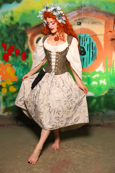 Hobbit Set #09 Maiden Bodice + Hobbit Tulip Skirt + Pouch *blouse sold separately* - The "There & Back Again" Collection