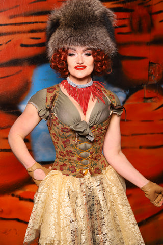 Maiden Bodice Corset in Escalante - The Tumbleweed Collection