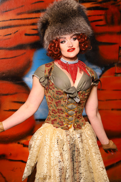Maiden Bodice Corset in Escalante - The Tumbleweed Collection