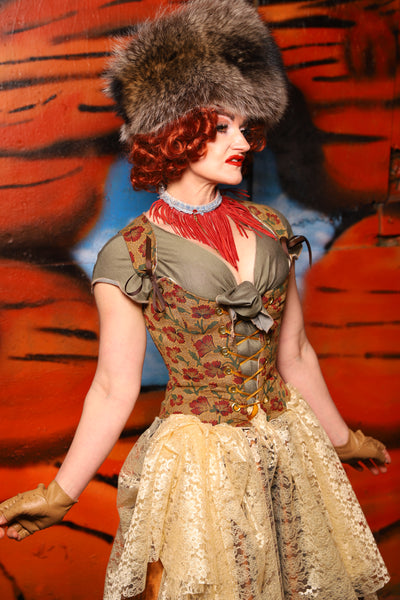 Maiden Bodice Corset in Escalante - The Tumbleweed Collection