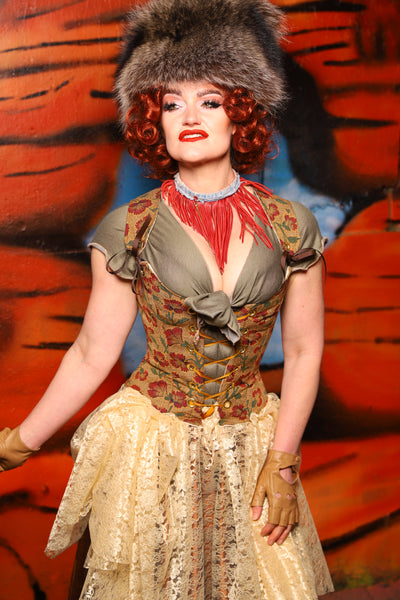 Maiden Bodice Corset in Escalante - The Tumbleweed Collection