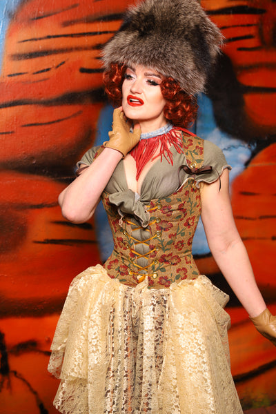 Maiden Bodice Corset in Escalante - The Tumbleweed Collection