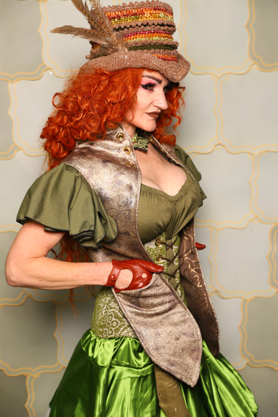 25. Holster Vest in Tarnished Treasure Paisley - The Brine for Bunny Collection
