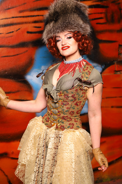 Maiden Bodice Corset in Escalante - The Tumbleweed Collection