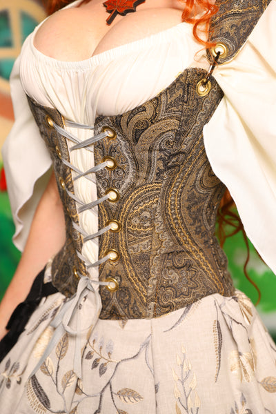 Hobbit Set #09 Maiden Bodice + Hobbit Tulip Skirt + Pouch *blouse sold separately* - The "There & Back Again" Collection