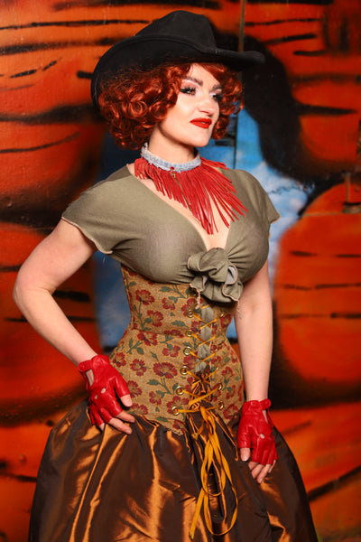 Torian Corset in Escalante - The Tumbleweed Collection