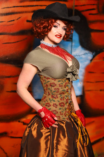 Torian Corset in Escalante - The Tumbleweed Collection