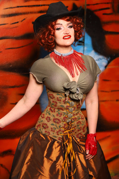 Torian Corset in Escalante - The Tumbleweed Collection