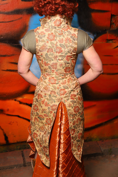 Vixen Corset w/Knee Length Tails & Pockets in Springdale - The Tumbleweed Collection