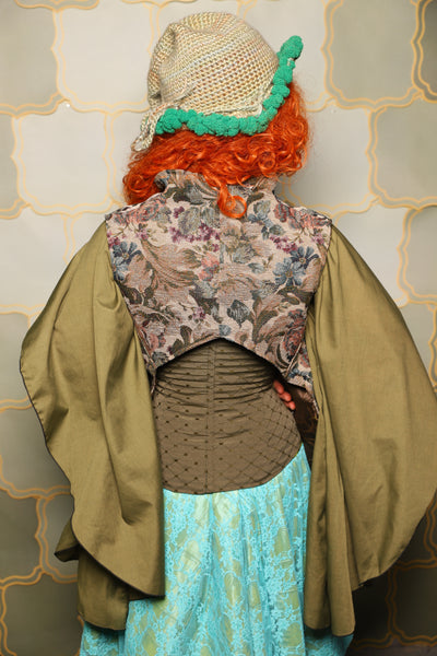 26. Holster Vest in Victorian Parlor Rose - The Brine for Bunny Collection
