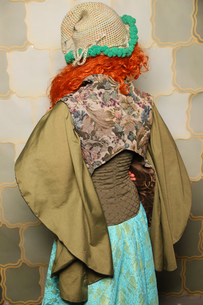 26. Holster Vest in Victorian Parlor Rose - The Brine for Bunny Collection