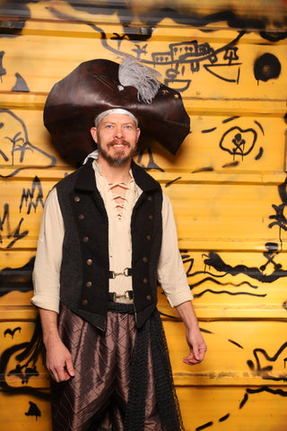 09. Swashbuckler Vest in Charcoal Upholstery - THE SWASHBUCKLERS: PART 2