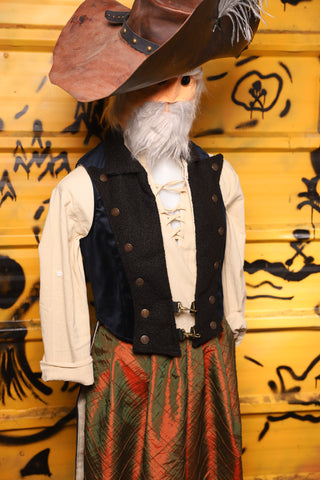 06. Swashbuckler Vest in Midnight Velvet -  THE SWASHBUCKLERS: PART 1