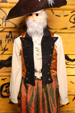 05. Swashbuckler Vest in Dark Rum Truffle -  THE SWASHBUCKLERS: PART 1