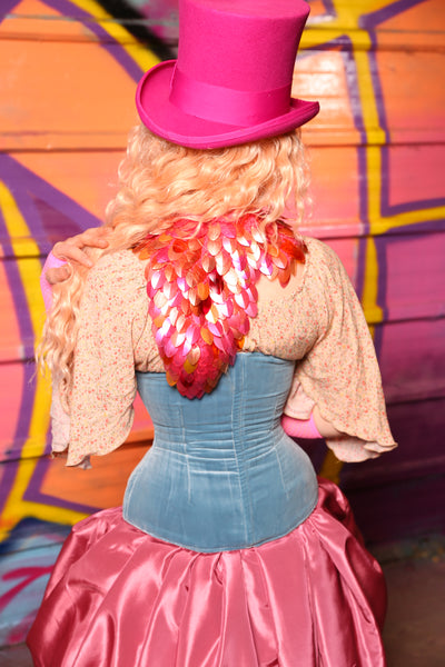 Wench Corset In Zippity-Doo-Dah #27 - "Paradise Estate Collection"