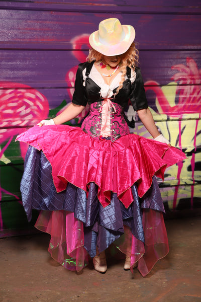 Mini Fairy in Hot Pink Pintuck - The Dragon Fruit Diva Collection